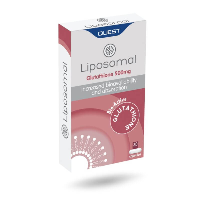Quest Liposomal Glutathione 500mg Caps 30's