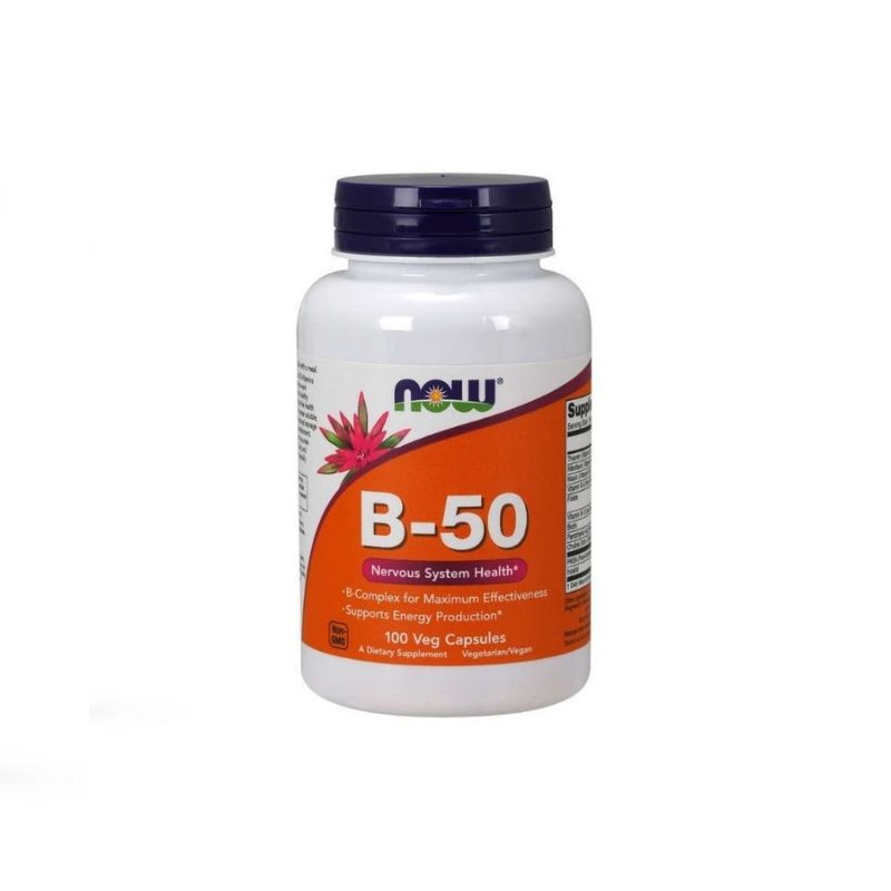 NOW Foods Vitamin B-50 Energy & Nervous System