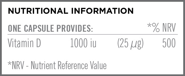 Quest Liposomal Vitamin D3 1,000iu Caps 30's