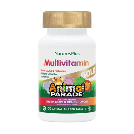 Animal Parade Gold Childrens chewable multivitamins