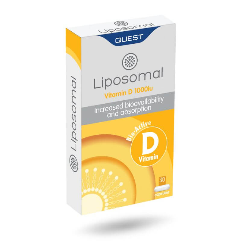 Quest Liposomal Vitamin D3 1,000iu Caps 30's