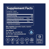Trace Minerals Magnesium Glycinate with Concentrace Minerals Label