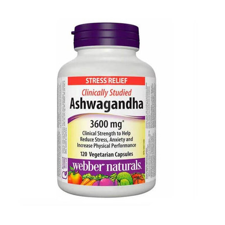 Webber Naturals Ashwagandha KSM-66 3600mg