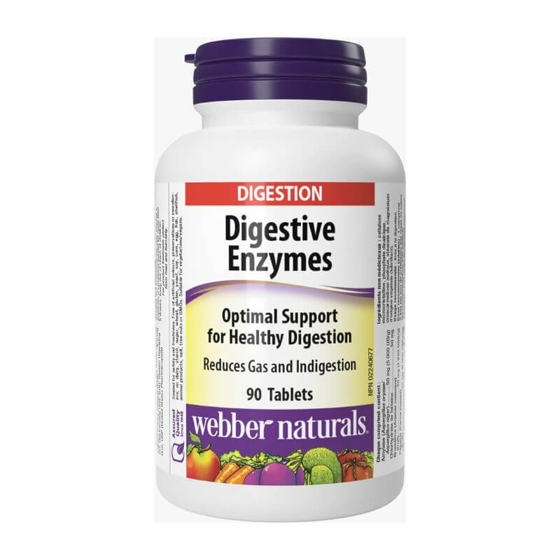 Webber Naturals Digestive Enzymes