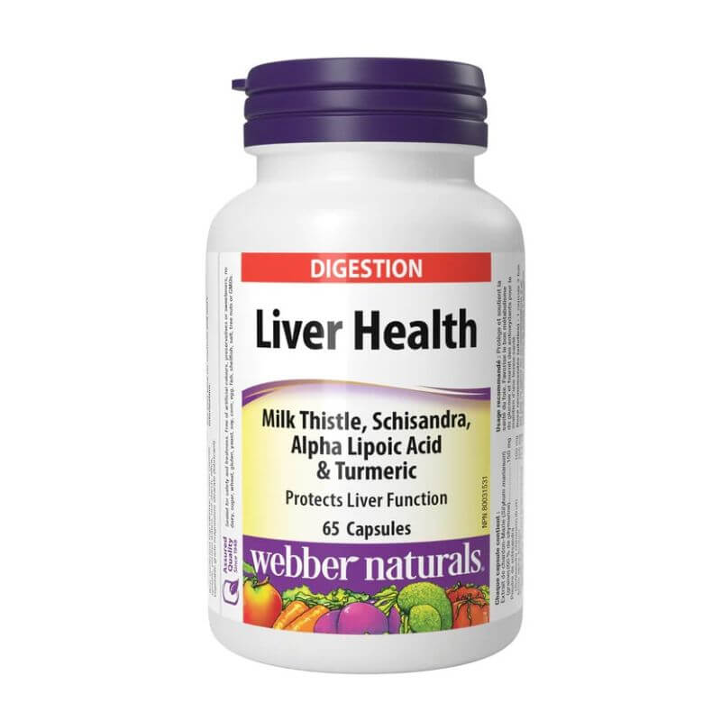 Webber Naturals Liver Health Milk Thistle