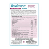 Healthaid Betaimune label