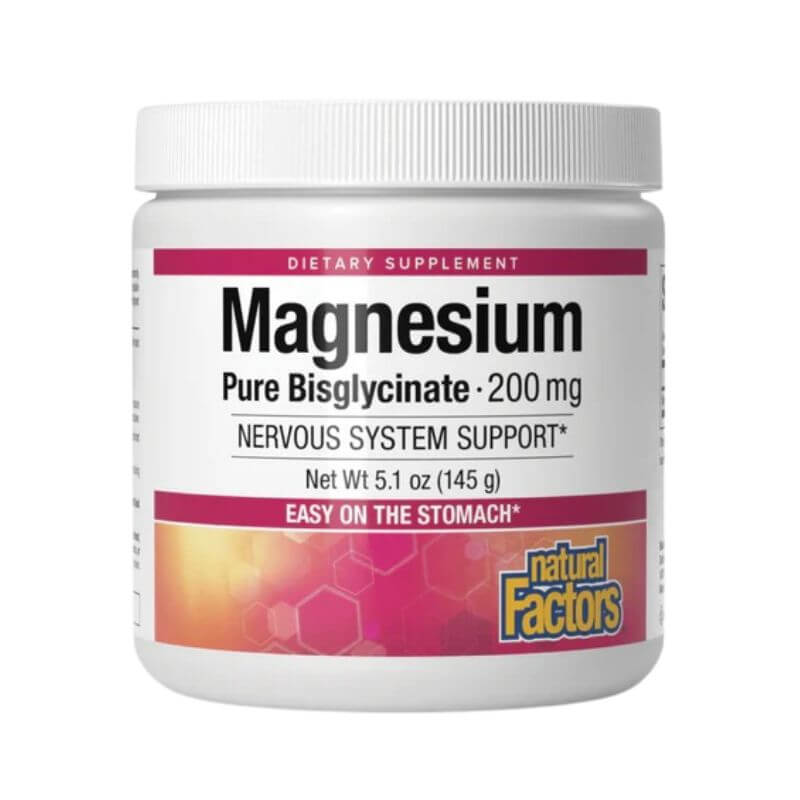 Natural Factors Magnesium Bisglycinate Powder