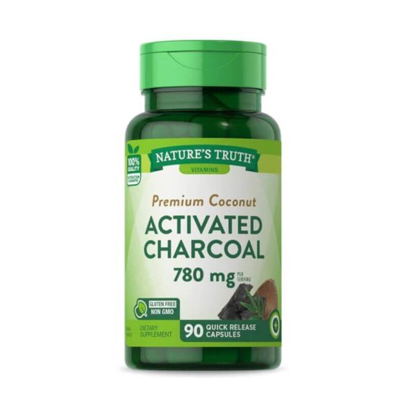 Natures Truth Activated Charcoal Quick release capsules