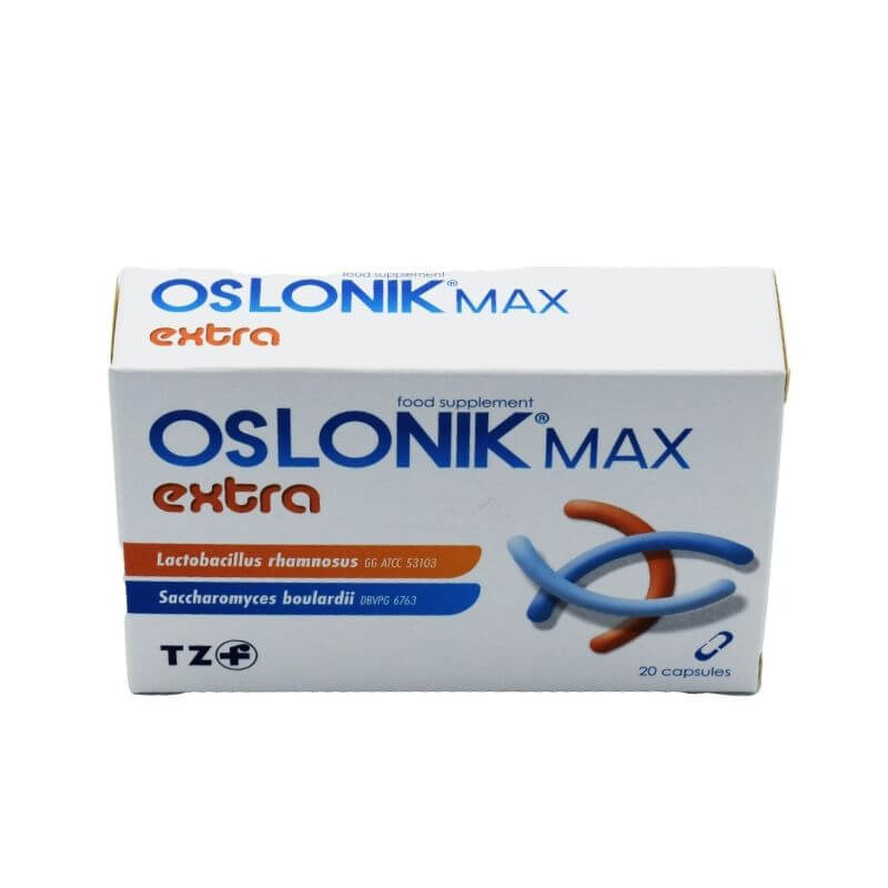 Oslonik Max Extra Probiotics 20 Capsules