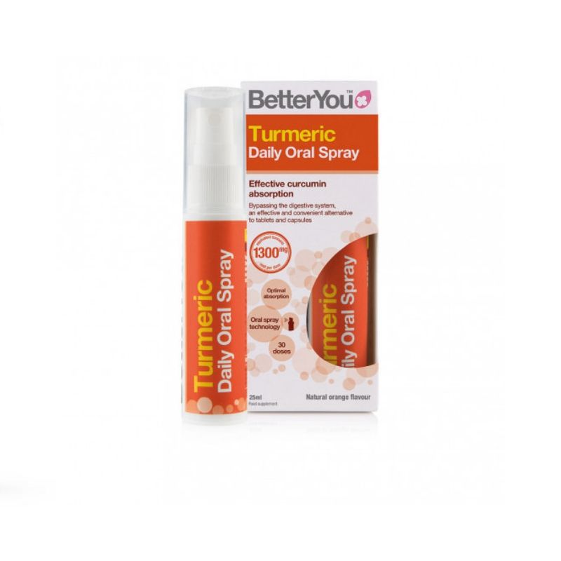 Turmeric Oral Spray Natural Orange Flavour