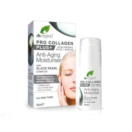 Dr. Organic Pro-Collagen Black Pearl Moisturiser