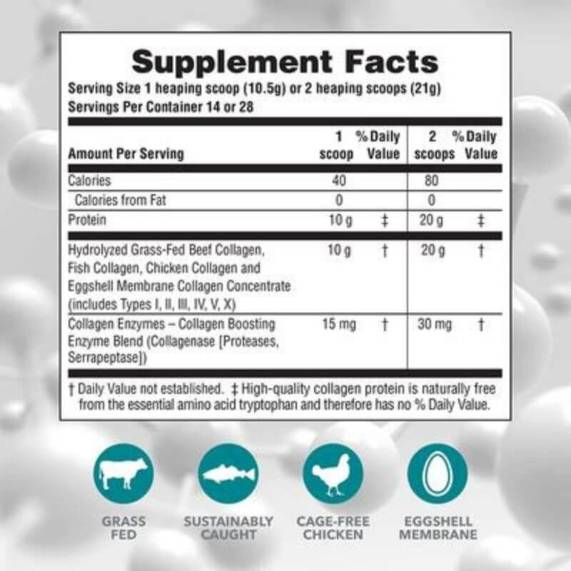 Nature's Plus Collagen Peptides Powder 294gm