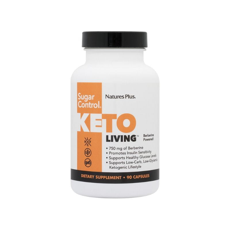 Natures Plus Keto Living Sugar Control Capsules 90s