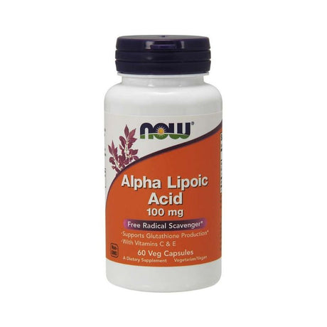 NOW Foods Alpha Lipoic Acid Detox Weight Diabetes Management 