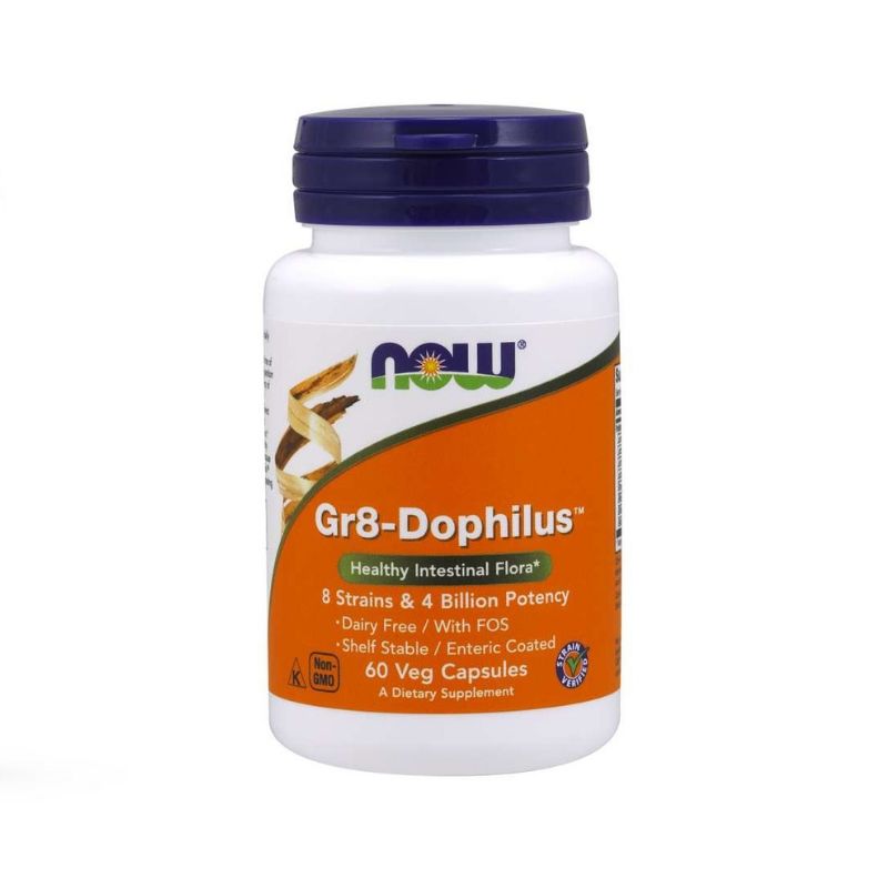 NOW Gr8-Dophilus™ Veg Capsules 60s