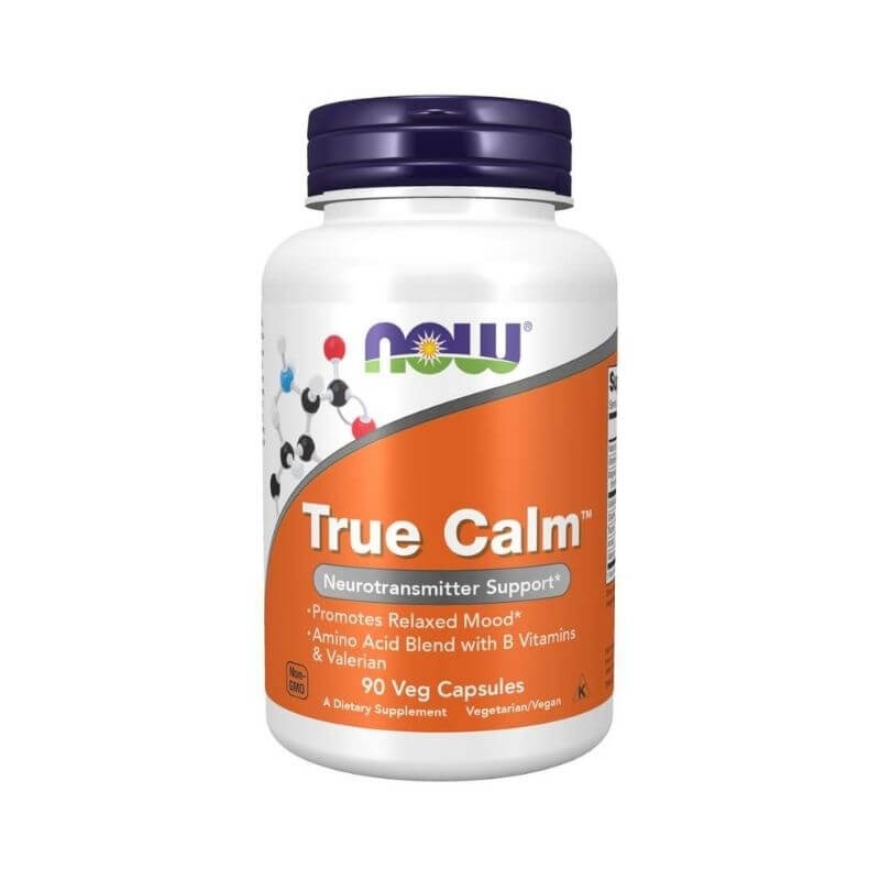 NOW True Calm Vegetarian Capsules 90s