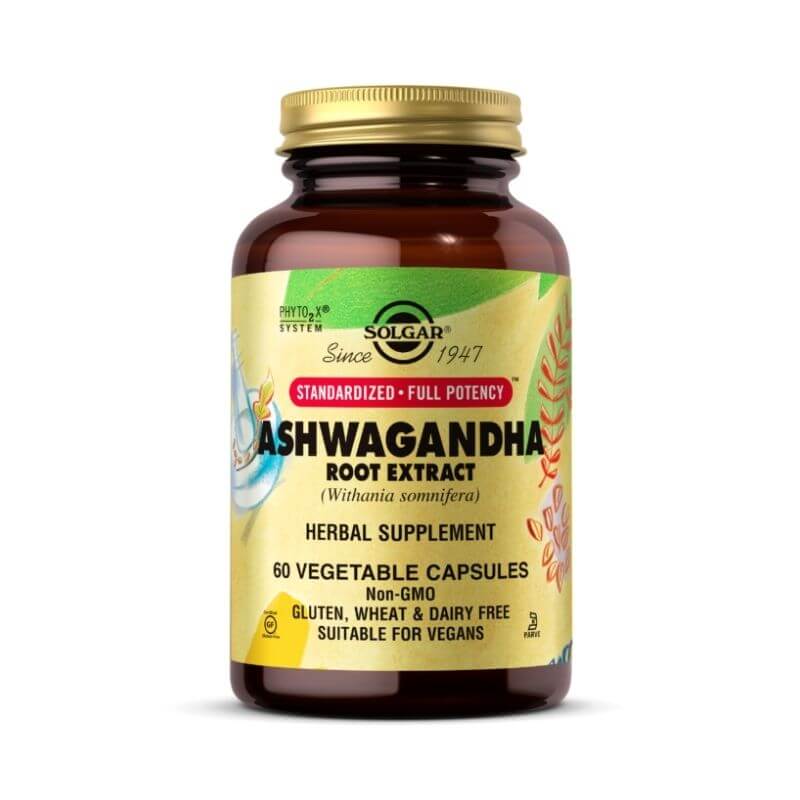 Solgar Ashwagandha vegetable capsules